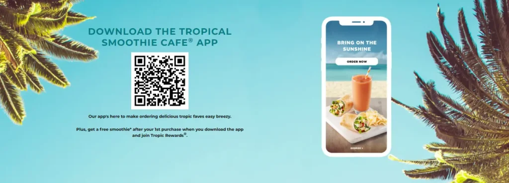 Tropical Smoothie Cafe App Download