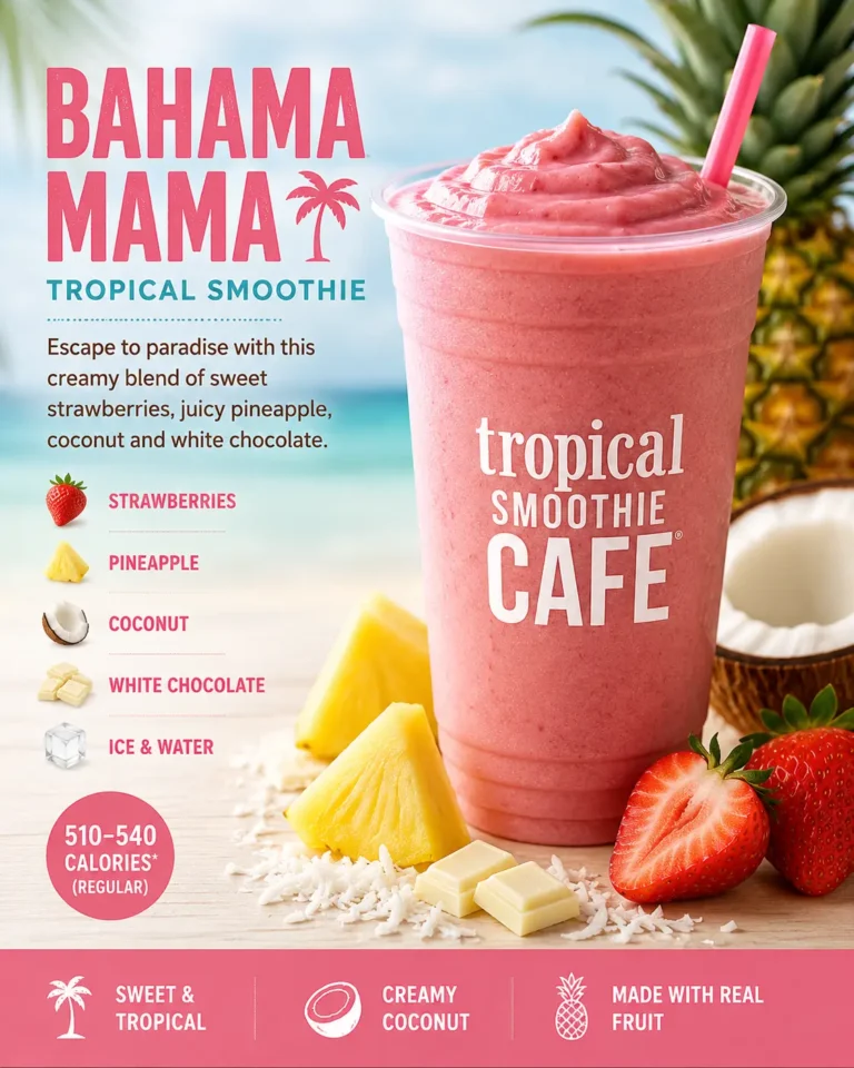 Bahama Mama Tropical Smoothie