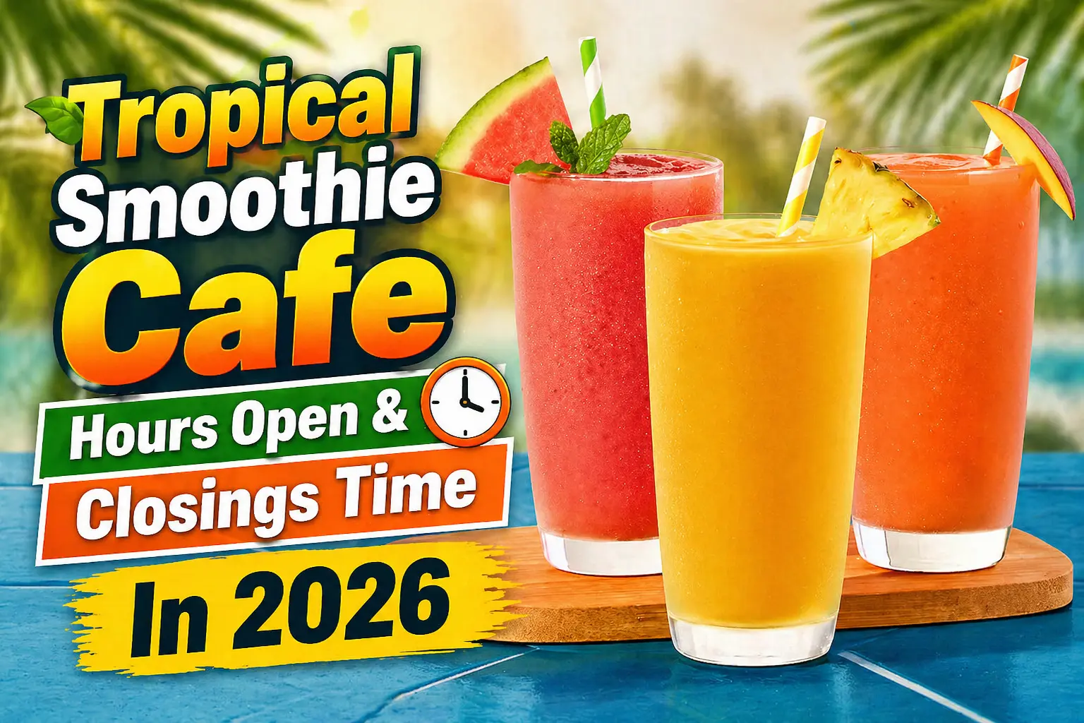 Tropical Smoothie Cafe Hours